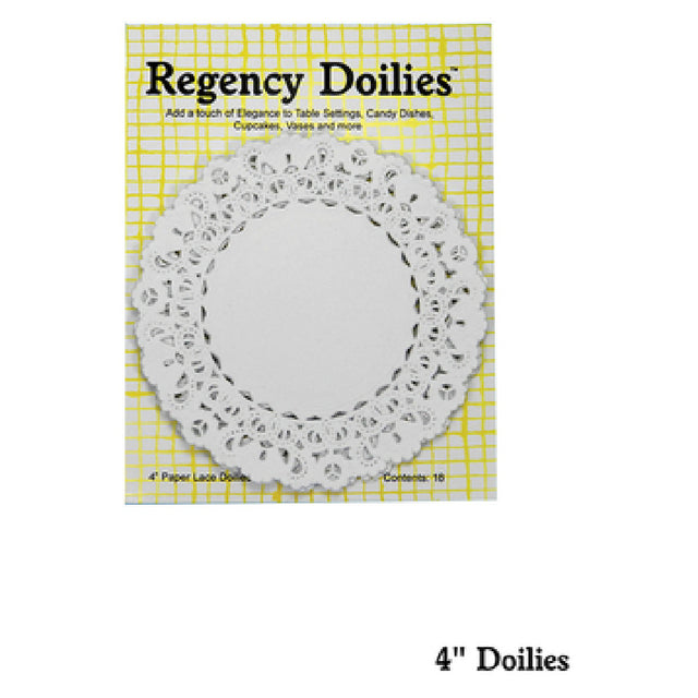 Harold Import Co. RW26 Regency Doilies 4" Round