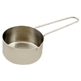 Franklin Machine Products 137-1391 Measuring Cup 1/3 Cup Capacity Stainless Steel