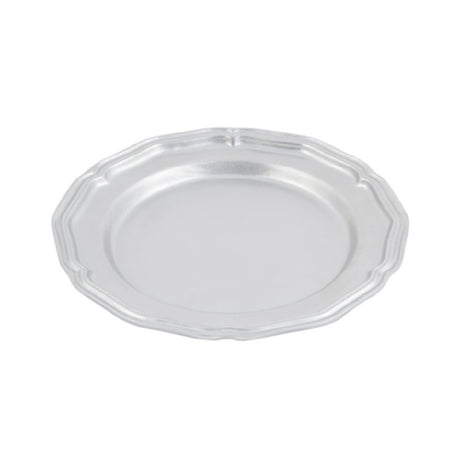 Bon Chef 1034CHESTNUT Queen Anne Dinner Plate 10-1/2" Aluminum With Ceramic-look Coating