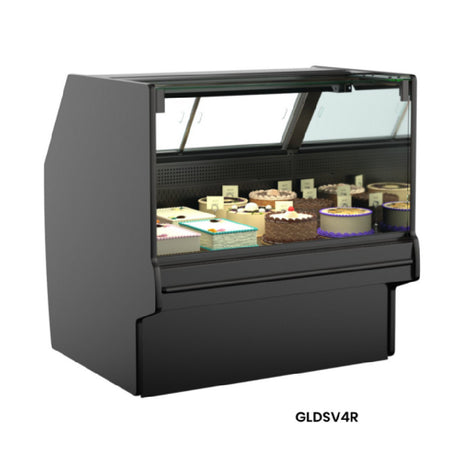 Structural Concepts GLDSV4R - Fusion® Refrigerated Service Case, 51"W X 47-7/8"D X 51-5/8"H
