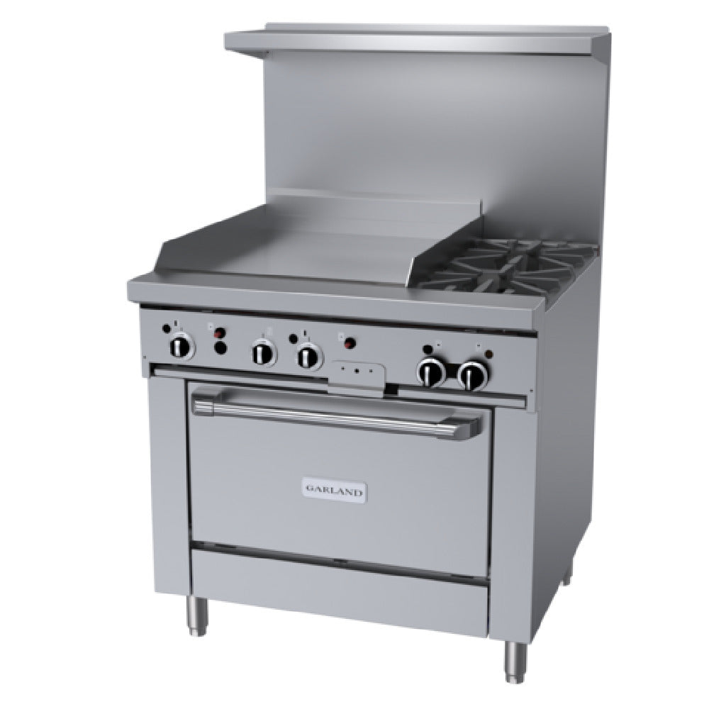 Garland GF36-2G24R_LP GF Starfire Pro Series Restaurant Range