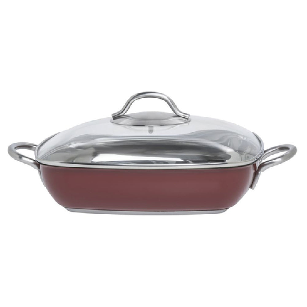Hubert 63192 - Colorscape Pan, 161 Oz., 11"L X 11"W X 2-3/8"H