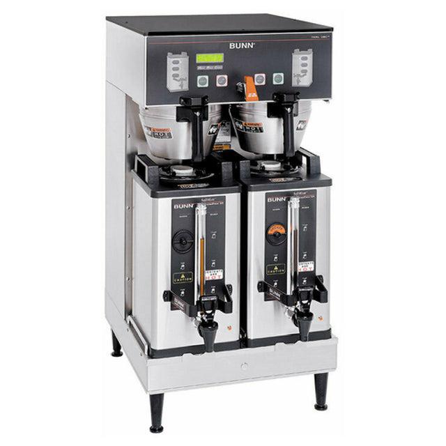 Bunn 33500.0000 DUAL SH DBC® BrewWISE® Dual Soft Heat® Coffee Brewer Brews 18.9 Gallons Per Hour Capacity