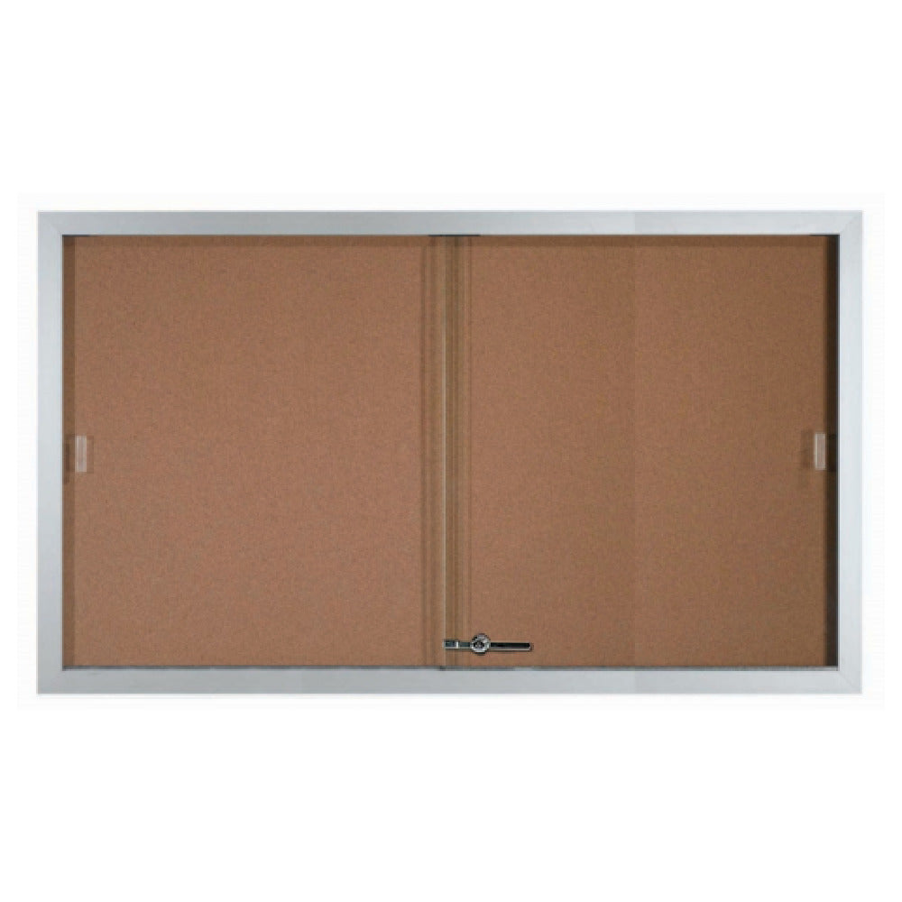 Aarco SBC3660 Bulletin Board 60"W X 36"H Enclosed