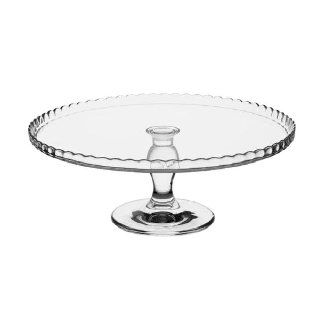 Steelite P95117 Footed Plate 12.75" X 11.75" Soda Lime