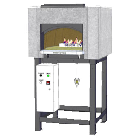 Beech Ovens REC0700W Full Wood Burning Oven Standard Rectangular Stone Hearth Baking Oven