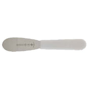 Franklin Machine Products 137-1283 Mundial® Straight Spreader 3-1/2"L White Handle
