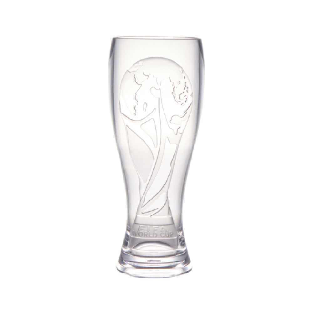 GET Enterprises SW-FIFA26-TROPHY FIFA Pilsner 16 Oz (18 Oz. Rim-Full) 3.33" Dia. X 7.75" H.