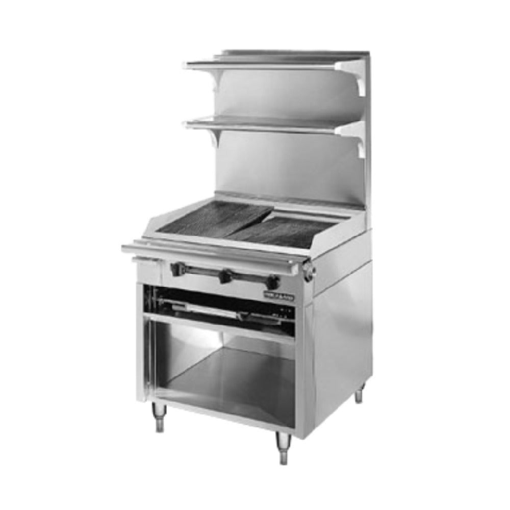 American Range HD34-CRB-1_LP - Medallion Professional Heavy Duty Range, Gas, 34"