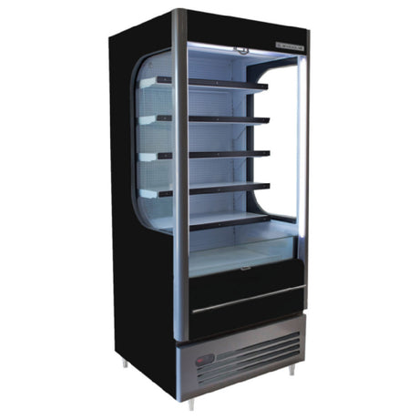 Beverage Air VMHC-12-1-B Vuemax Series Open-Air Merchandiser 35-1/8"W X 31-3/4"D X 83-1/8" H