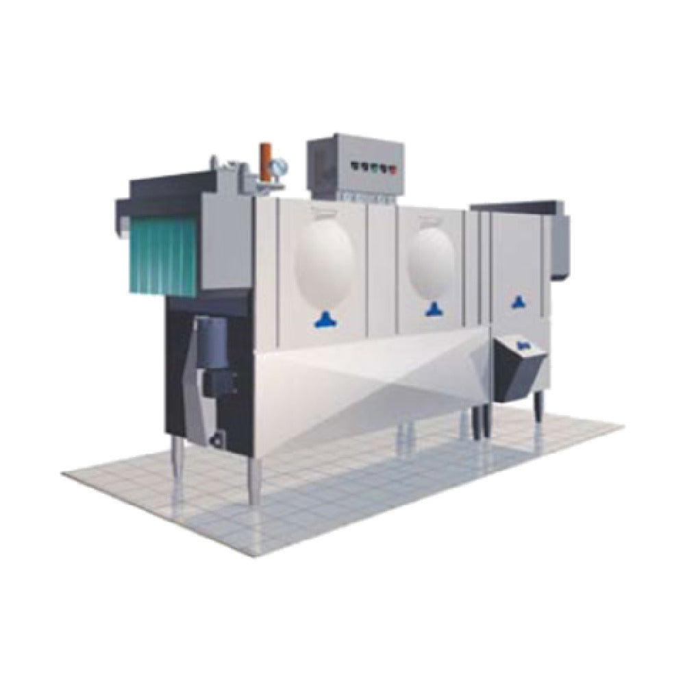 Stero SCT108S Dishwasher With Pre-Scrapper Conveyor Type Three Tank