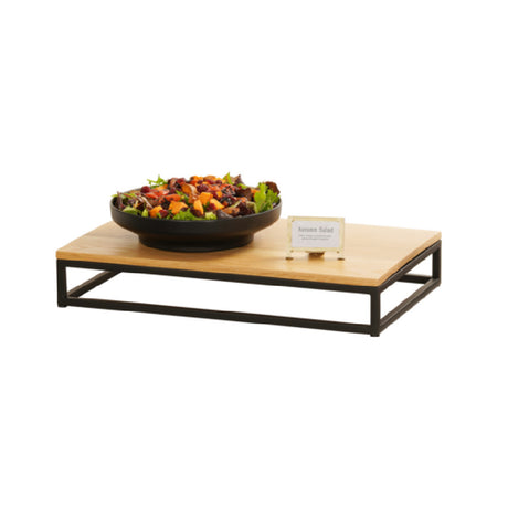 Cal Mil 23854-3-13 Riser 12"W X 20"D X 3"H Black Powder-coated Metal