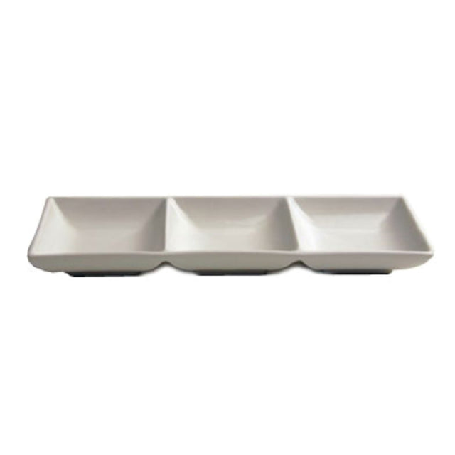 Tableware Solutions USA 20CCEVW137 Platter 9 Oz. (.27 L) (3 Oz./0.09 L Per Compartment)