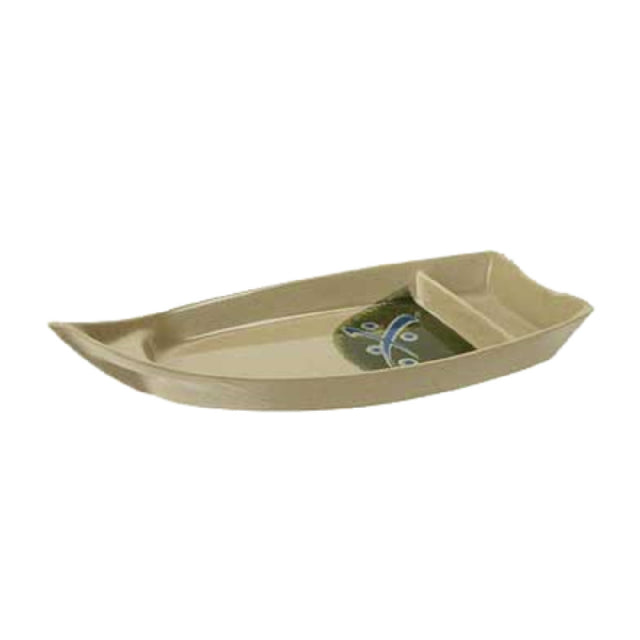 GET Enterprises 136-TD Traditional™ Boat Plate 10 Oz. (12.35 Oz. Rim Full) 10-1/2" X 4-3/4" X 1"H