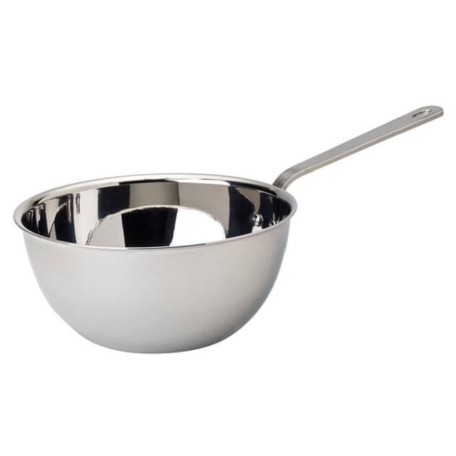 Tableware Solutions USA F91022 Mini Wok 4-1/2" Stainless Steel