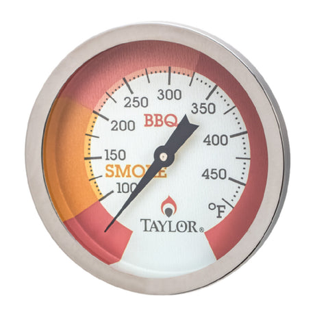 Taylor 814GW Smoker Thermometer Dial Type 100° To 475°F Temperature Range