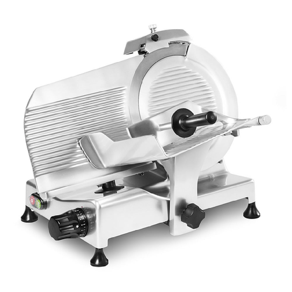 Rheninghaus RTS12 - 300 T SUPER Slicer, Manual Belt Driven, Gravity Feed