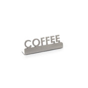 American Metalcraft MSSC2 - Mini Laser Cut Sign, 0.55"W X 2.15"D X 0.7"H, Stainless Steel