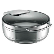 Bauscher Hepp 55.0001.6040 - Induction Chafing Dish, 15-1/4" Dia. X 7-1/2"H, Bow Handle