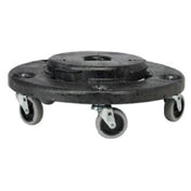Rubbermaid FG264000BLA - Brute® Dolly, 18-1/4"D X 6-5/8"H, Heavy Duty 3" Casters