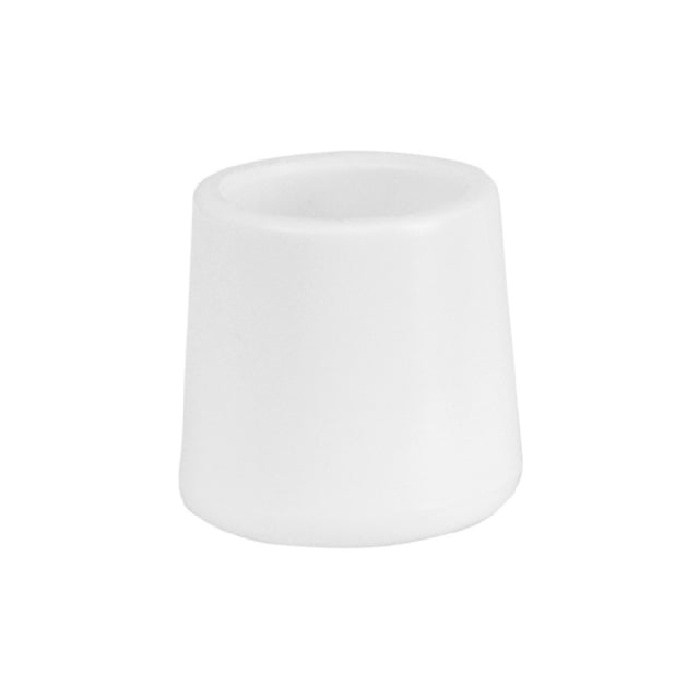 Flash Furniture LE-L-3-WHITE-CAPS-GG Replacement Foot Cap / Floor Glide For Plastic Folding Chair