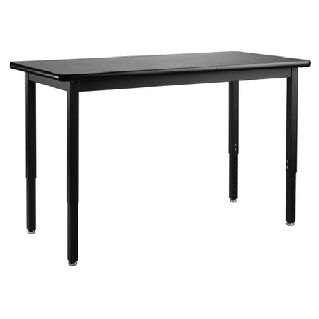 National Public Seating HDTX-3072 NPS® Heavy-Duty Table 30" X 72" High-pressure Laminate Top With 3/4" Thick Particleboard Core With T-mold