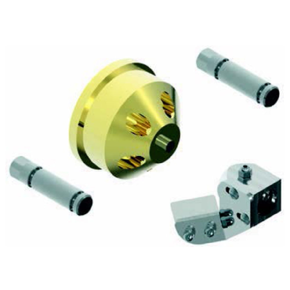 Sirman 28180116/40115112 Pasta Die #116 Penne (w/ Diagonal Cutter Kit) 281801168.8mm