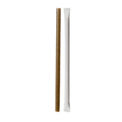 PacknWood 210CHCO14CW - Cocktail Straws, 0.2" Dia. X 5.7"H, Compostable