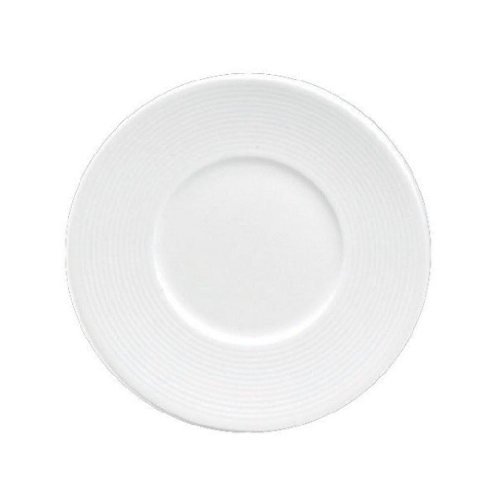 Steelite 6350MP12 - Wide Rim Flat Plate, 7.25", Wish