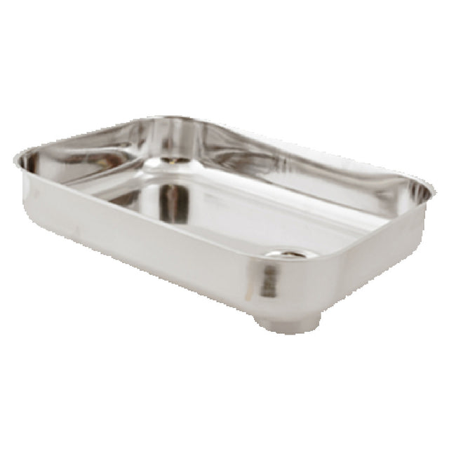 Franklin Machine Products 205-1139 Feed Pan 12-1/4" X 9-1/4" X 2-1/4" Stainless Steel