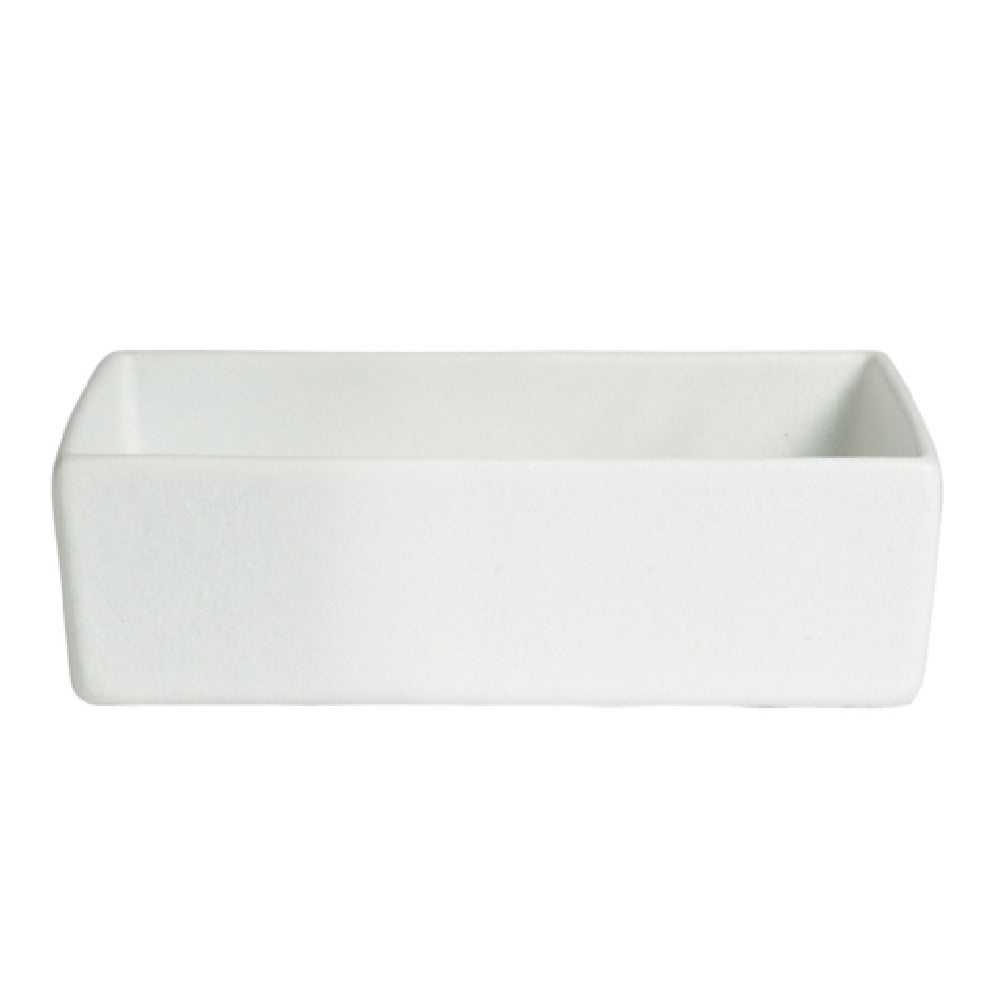 GET Enterprises COMP21-MOD-WW Bugambilia® Salad Bar Bowl 1.4 Qt. 9-3/4"L X 4-3/4"W X 3"H