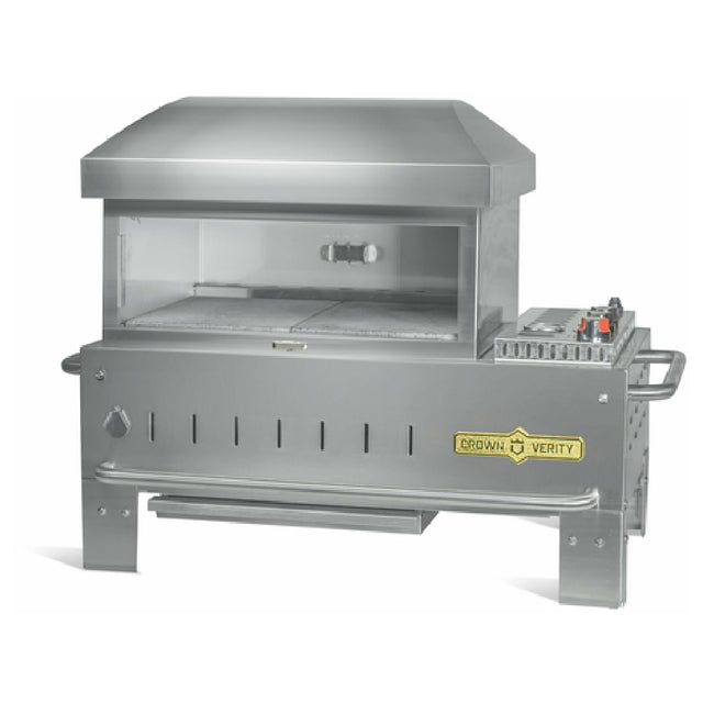 Crown Verity CV-PZ-24-TT Table Top Series Outdoor Pizza Oven LP Gas 24"