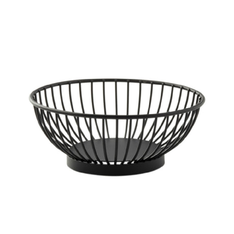 Tablecraft 10820 Parisian Collection Wire Basket 6" Dia. X 2-1/4"H Round