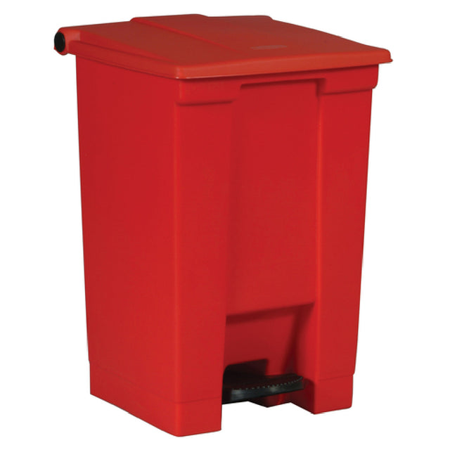 Rubbermaid FG614400RED - Step-On Container, 12 Gallon, 16-1/4" X 15-3/4"W X 23-5/8"H