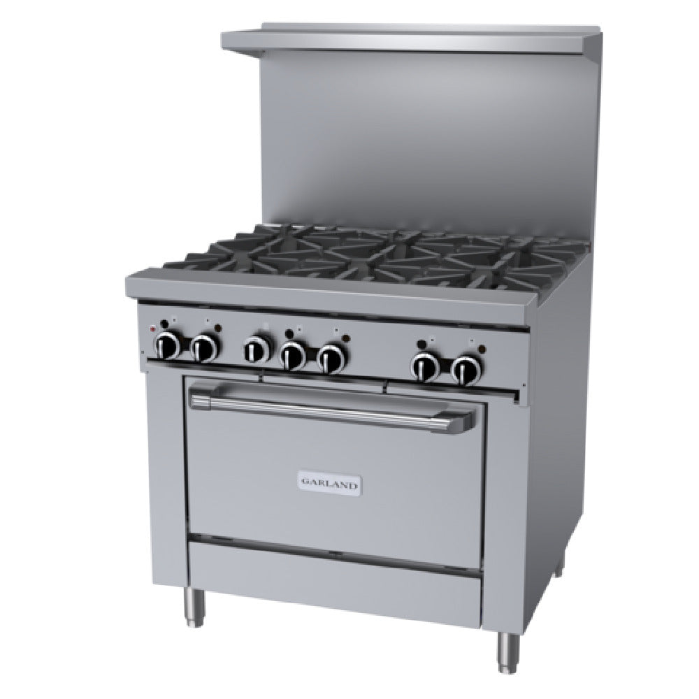 Garland Commercial Ranges GFE36-6C - GFE Starfire Pro Series Restaurant Range, Gas