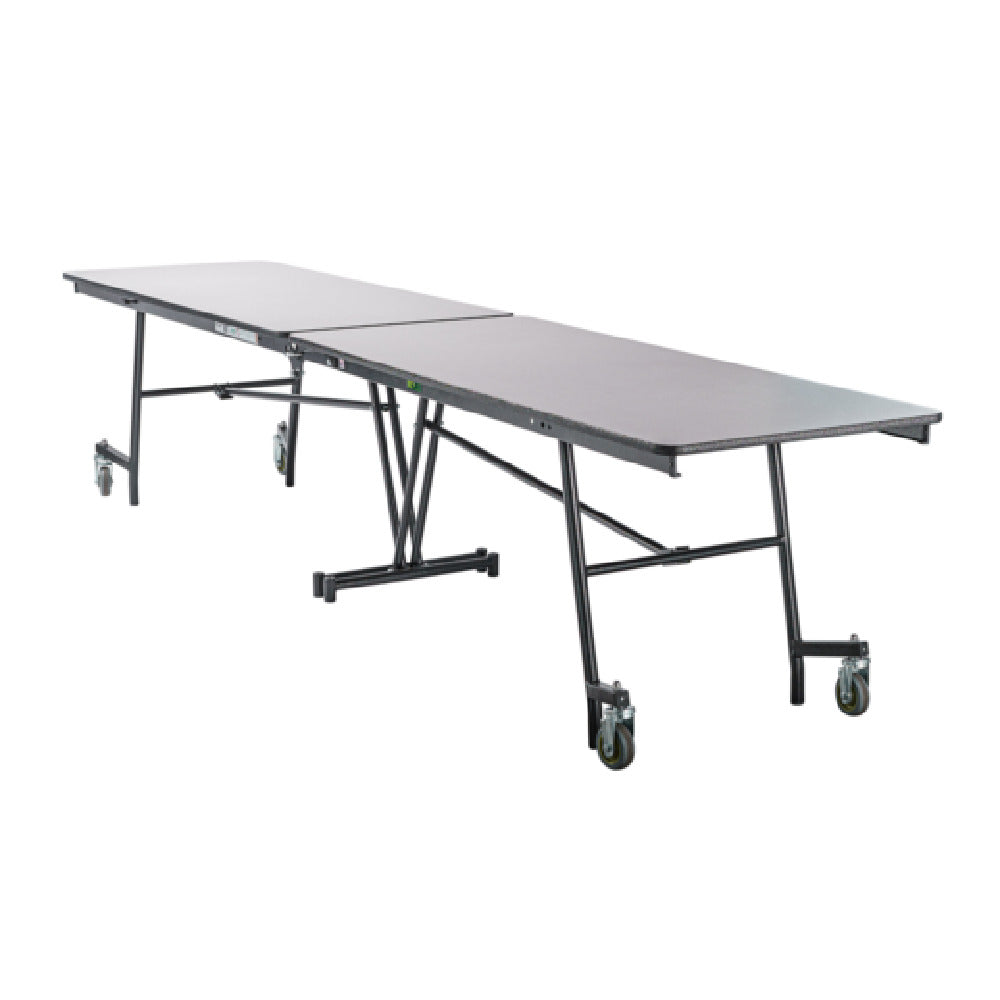 National Public Seating MT12 NPS® Mobile Cafeteria Table 30"W X 145"D X 29"H