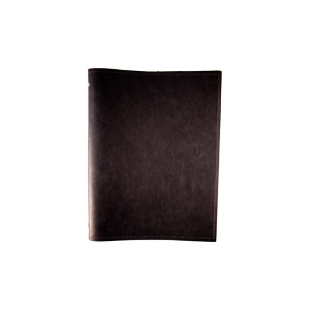 Risch GENUINE-BINDER 5.5X8.5 - Genuine Leather Binder (specify Color), 5 1/2" X 8 1/2"