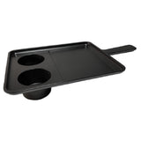 Elite Global Solutions M13105RC-B Passing Tray 13"L X 10-1/2"W X 3/4"H 4-1/2" Handle