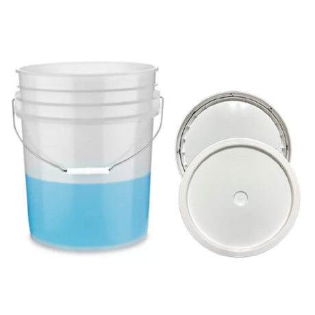 Buccaneer Container Corp 2005640110 (Buccaneer) Bucket With White Lid (5) Gallon (custom Printed) (5 Each Per Case)