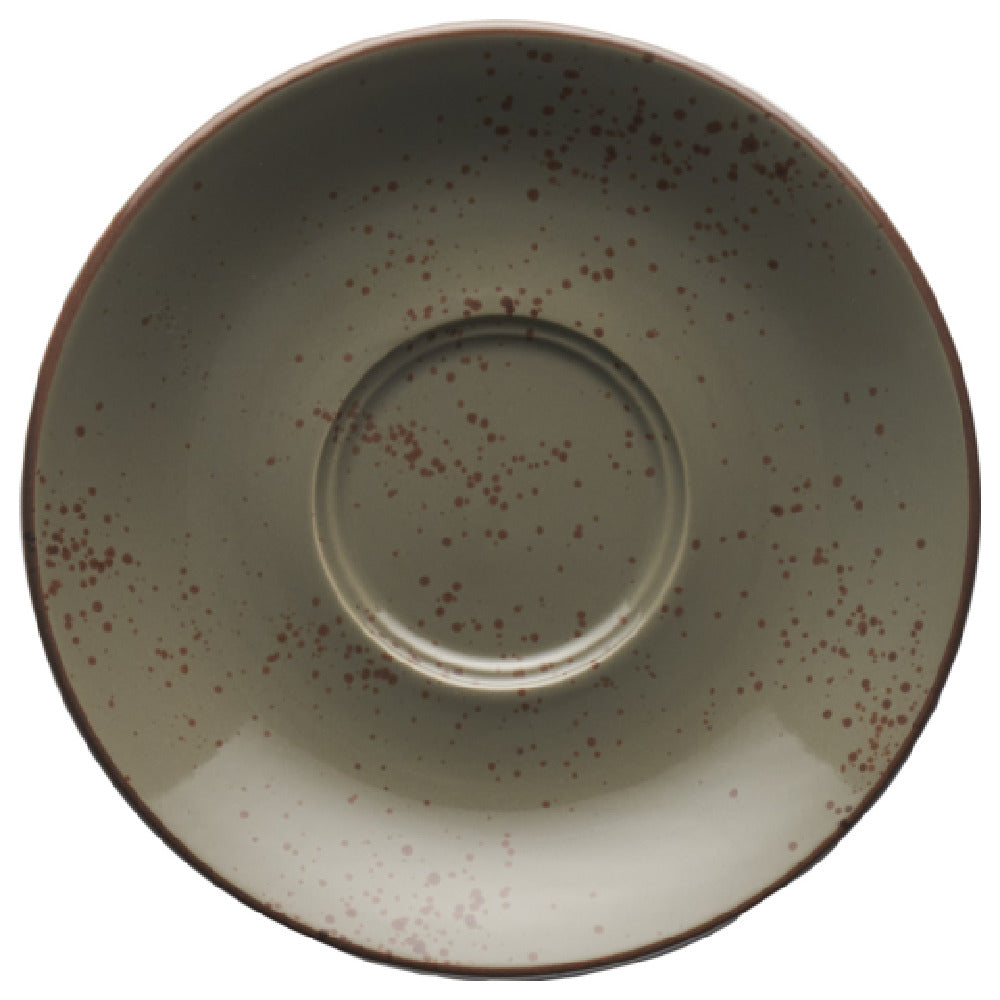 International Tableware SH-68-GS 2 Well Saucer 6"D Round