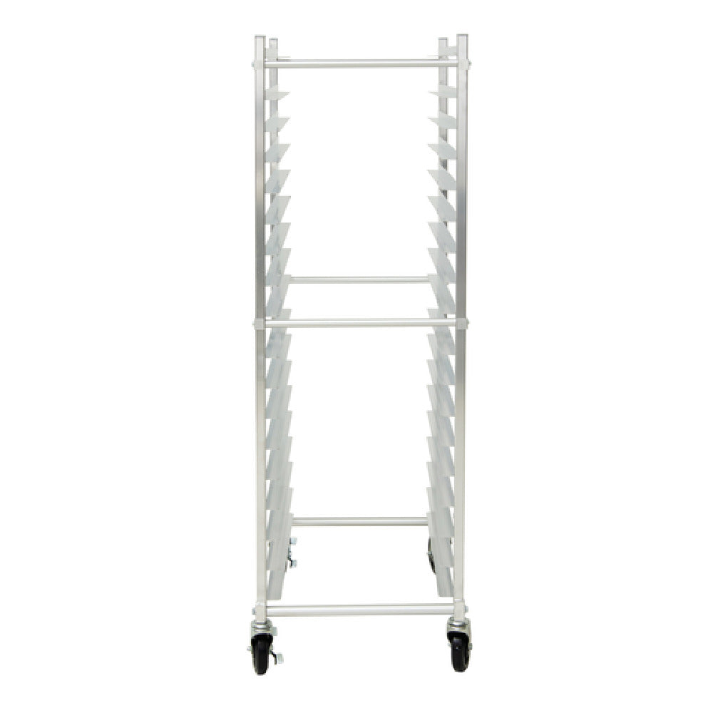 Hubert 54544 - HUBERT® Aluminum 18 Pan End Load Bun Pan Rack - 26 1/2"L X 20 1/4"W X 63"H