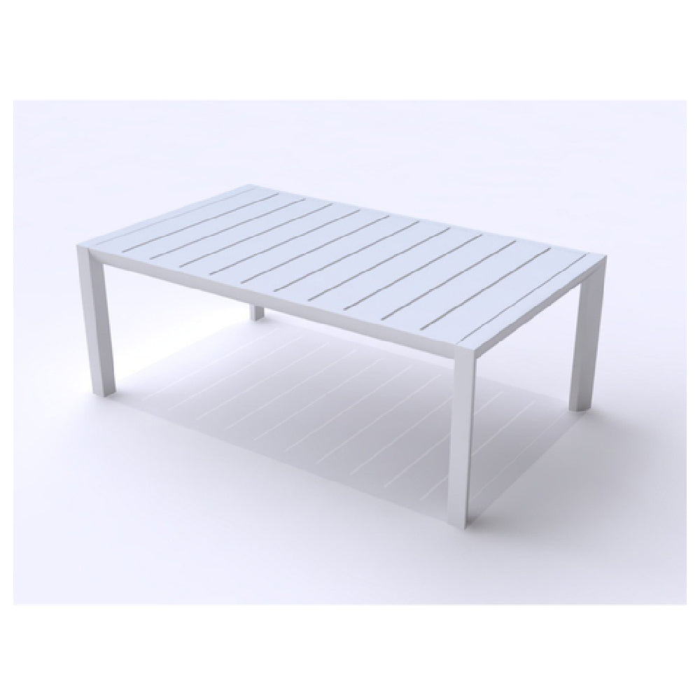 Grosfillex US004096 Sunset Cocktail Table 24" X 40" Rectangular