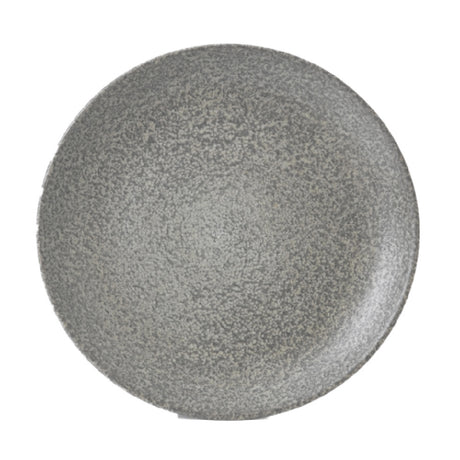 Arc Cardinal EO260 Dudson Evo Origins Grey Coupe Plate (D:10.25'') Vitrified Ceramic