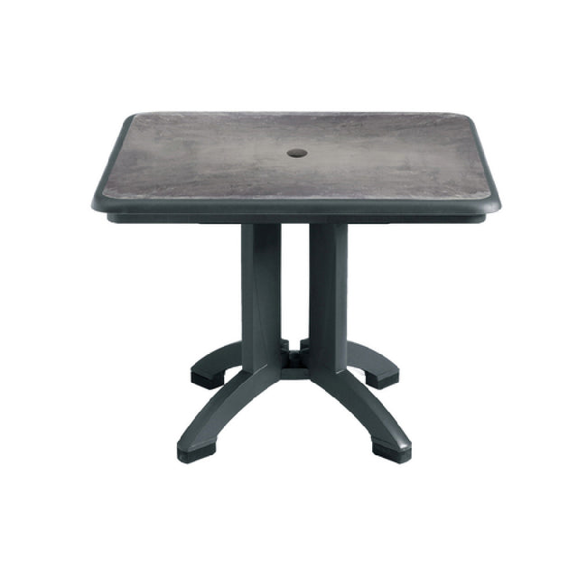 Grosfillex US744002 Aquaba Outdoor Table 32" X 32" Square