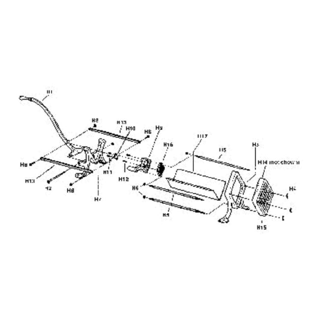 Browne Foodservice H16 French Fry Cutter Part 3/8" Pusher Block