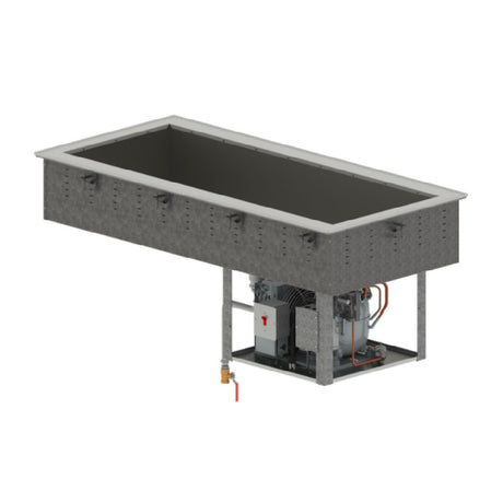 Vollrath FC-4CP-05120-R Standard Refrigerated Cold-Pan Drop-in 5-well