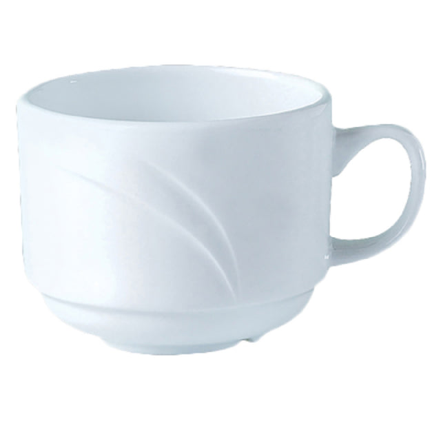 Steelite 9300C531 Cup 7-1/2 Oz. Stackable