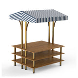 Steelite MGCMLB22BBWF - Back To Back Market Station, 71.0" X 59.0" X 96.0", Modular