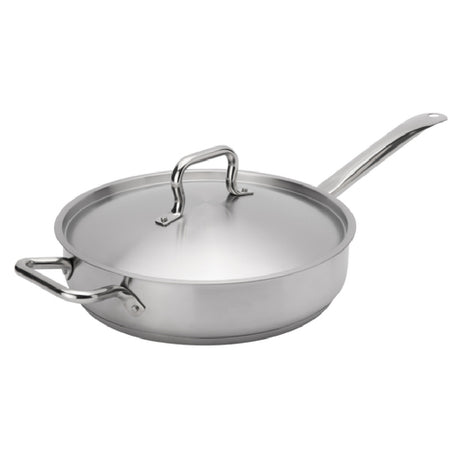 Browne Foodservice 5734187 Elements Sauté Pan 7 Qt. 13-2/5" Dia. X 3-3/10"H