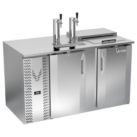 Victory VDD58HC-C-S - Direct Draw Dispenser, Club Top, 58"W X 30-1/8"D X 49-5/16"H